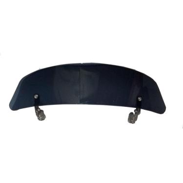 Imagem de Defletor De Ar Para Bolha Para-Brisa Moto Fumê Policarbonato