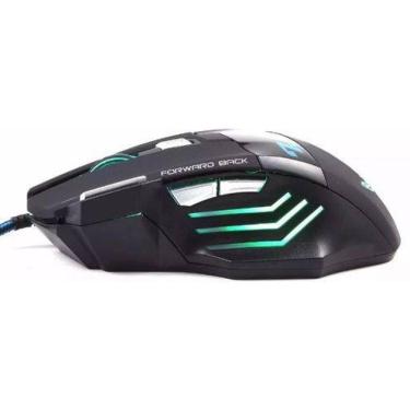 Imagem de Mouse Gamer Profissional BMax X7 Gaming Preto 7D / 2400DP