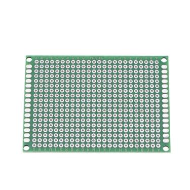 Imagem de Placa de Circuito PCB Universal Dupla Face 5 X 7cm, ótima para Construir um Protótipo de Circuito Eletrônico, Tratada Com Fluxo para Facilitar a Soldagem, Placa de Circuito