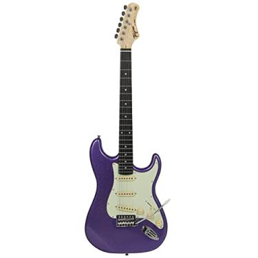 Imagem de Guitarra elétrica TAGIMA - TG 500 MPP DF MG, Metallic Purple Dark Fingerboard Mint Green
