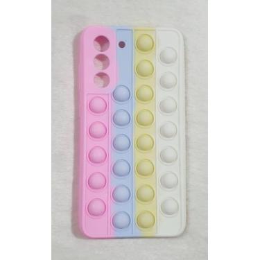 Imagem de Capa Case Capinha Silicone Bolha Samsung Galaxy S21 FE 6.4 Anti Stress