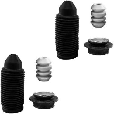 Imagem de Kit Coxim Batente Coifa Amortecedor Saveiro 03 a 2010 Axios