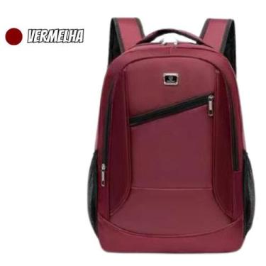 Imagem de Mochila Bolsa Notebook Escolar Resistente Bem Espaçosa Reforçada Ótima