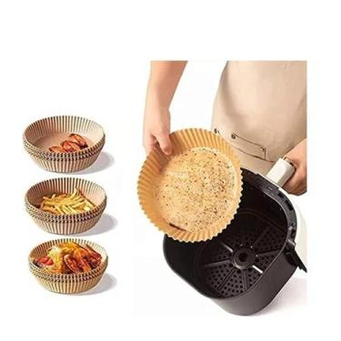 Imagem de Forro Papel Airfryer Forma Antiaderente 50 Unidades - TER