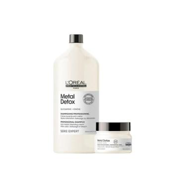 Imagem de Kit L'Oréal Professionnel Metal Detox Salon (2 produtos)