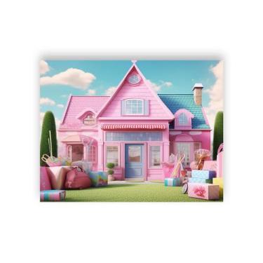 Imagem de Fundo Fotográfico 1,55 X 1,20 - Casa de Princesa Rosa 016 - Via Cores