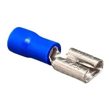 Imagem de Terminal Fêmea Pré-isolado 1.5 A 2.5mm Azul - 100un - PENZEL