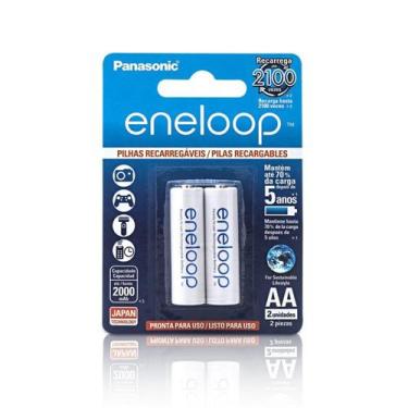 Imagem de Pilhas Panasonic Eneloop Aa 2000mah Recarregável