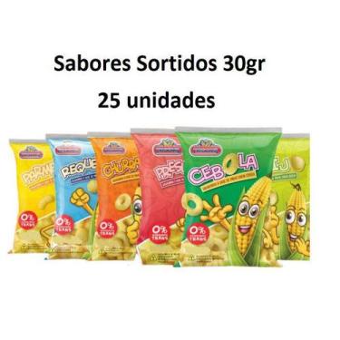 Imagem de Salgadinhos Trigomil sabores sortidos c/ 25 un de 30gr 