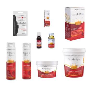Imagem de Vita Seiva Cavalo Real Cresce Forte 09 Prods (Sh/Cond/Masc/Bals/Oleo/A