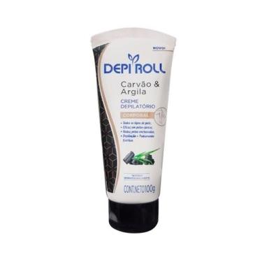 Imagem de Creme Depilatório Depi-Roll Buço Carvão e Argila 50g - DepiRoll