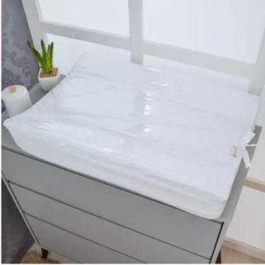 Imagem de Trocador Anatomico Americano para Bebê de Comoda - Zan Baby, Branco