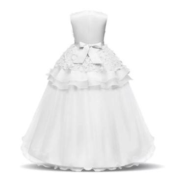 Imagem de Vestido Festa Infantil Longo Daminha florista  88354 - OPEN PRESENTES,