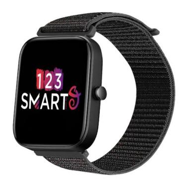 Imagem de Pulseira Nylon compatível com Bip 3 A2172 /Bip /Bip Lite /Bip U - Pret