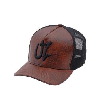 Imagem de Boné Uz Masculino Aba Curva de Telinha Tela Redinha Snapback Regulável