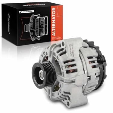 Imagem de A-Premium Alternador compatível com Chevrolet Silverado 1500 HD, Silverado 2500 HD Classic, Silverado 3500, Express 3500 e GMC Sierra 2500 HD, Yukon XL 1500, Savana 3500, 12V 100A 6-Groove Polia CW