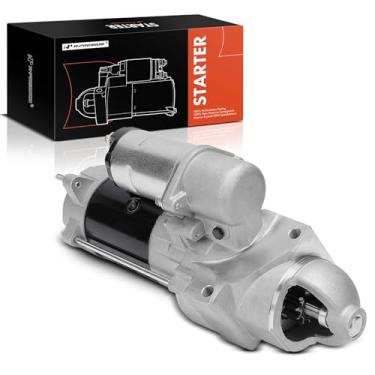 Imagem de A-Premium Motor de arranque compatível com Chevrolet Tahoe, Express 2500, Express 3500, Blazer, B7, C10, C10 Suburban, C1500, C1500 Suburban & GMC Yukon, Savana 2500, Savana 3500, 12V 2.9kW 10-Teeth
