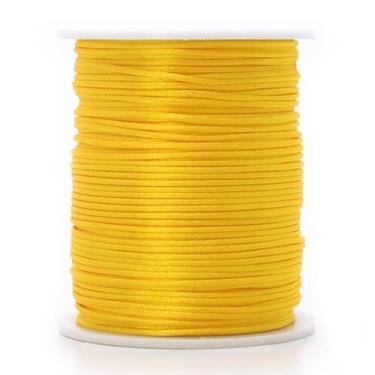 Imagem de Cordão de Cetim Rabo de Rato 1mm 50 Metros - Círculo, 385 SOLAR