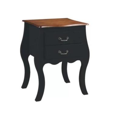 Imagem de Cômoda Bombê Pequena 2 Gavetas - Tommy Design - Meyer, Preto