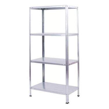 Imagem de Estante De Metal E Madeira 4 Prateleiras 140x70x30cm - Ar Shelving, Me