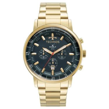 Imagem de Relógio Technos Masculino Legacy Os2Acd/1A Dourado Azul Os2