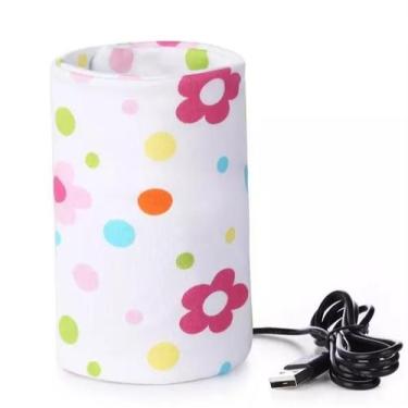 Imagem de Aquecedor De Mamadeira Portátil Usb Bebê Unissex - SMALL BABY, FLOR RO