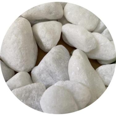 Imagem de Pedra Branca De Jardim e Aquarios Dolamita Branco Nº1 4KG  - PlantaImp