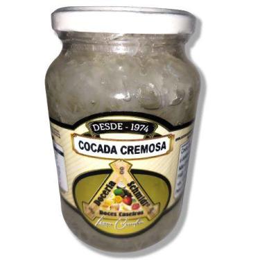 Imagem de Tradicional Cocada Cremosa no Pote - Autêntica do interior - Schmidt -