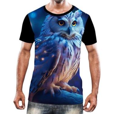 Imagem de Camisa Camiseta Animais Corujas Misticas Aves Noturnas HD 1 - Enjoy Sh