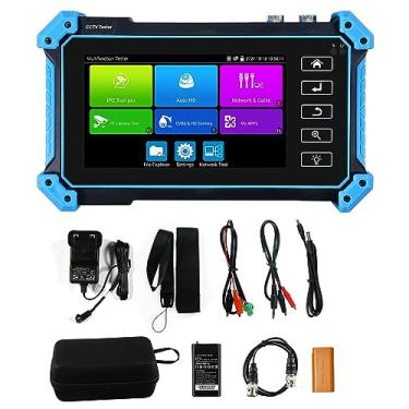 Imagem de WANLUTECH Testador de Câmera Ip com Poe, Testador de Câmera Cctv 4K H.265 Cvi Tvi Ahd Sdi Testador de Câmera Analógica 5,4" Touchscreen Rj45 Cabo Tdr Testador Rs485 Hdmi Em Vga Em (Ipc-5200 Plus)