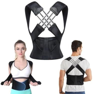 Imagem de Cinta Ortopédica Postura e Suporte Lombar Unissex - Conforto e Alívio