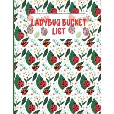 Imagem de Ladybug Bucket list Notebook for girls and boys: 8,5 x 11 in, 120p, Beautiful pattern