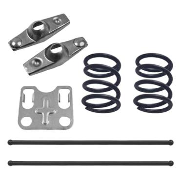 Imagem de Kit de braços balancim de aço estampado de proporção 1,3 com haste e mola de 11,8 kg para Honda GX160 GX200 para Predator 212 non-hemi 196cc 208cc para clones 196cc 208cc para coleman para lifan Go
