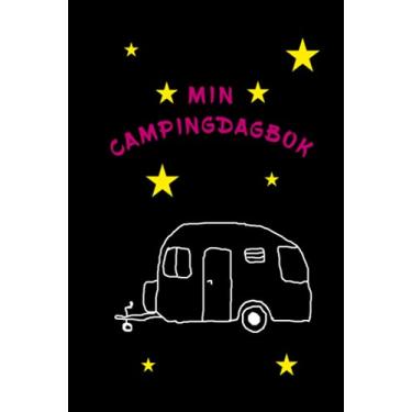 Imagem de "Min campingdagbok": Anteckningsbok med husvagn och stjärnor - Dagbok, loggbok, anteckningsblok, pocketbok – Husvagn tillbehör, Husvagn utrustning