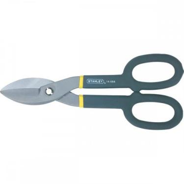 Imagem de Tesoura Funileiro Stanley Com Cabo Emborrachado 10'' 14-556