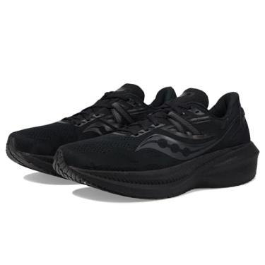 Imagem de Saucony Tênis de corrida masculino Triumph 20, preto/preto