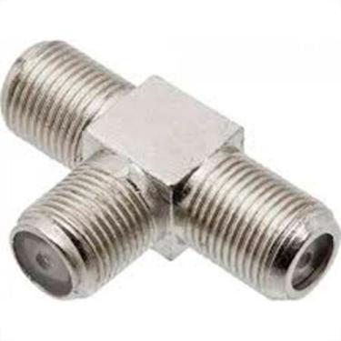 Imagem de Emenda Fio Coaxial Tipo ''T'' 2063 - Kit C/10 - DEZCOMP