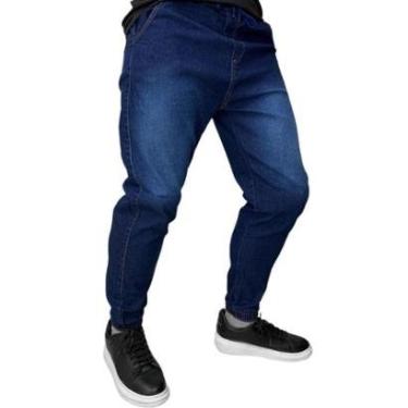Imagem de Calça Jogger JEANS ESCURO Masculina Sarja The KOBE B.-Masculino