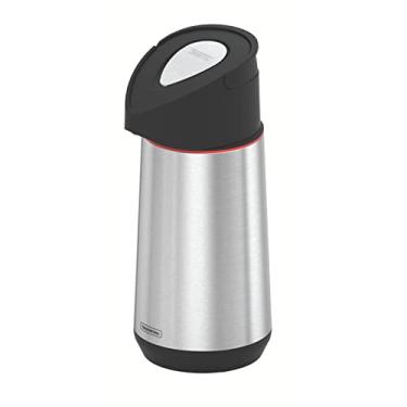 Imagem de Garrafa Térmica Tramontina Exata em Aço Inox com Ampola de Vidro 1,2 L