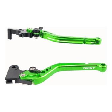 Imagem de Manete Esportivo Longo Crosser 150 Freio A Lona Gravado - Special Leve