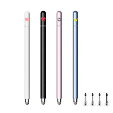 Imagem de LOVE MEI Caneta Stylus para tela sensível ao toque, caneta Stylus de alta precisão 2 em 1, adequada para iPhone/iPad/Android/Smartphones Stylus para iPad, compatível com todas as telas sensíveis ao
