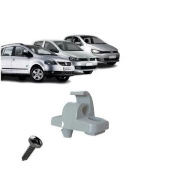 Imagem de Kit Suporte Quebra Sol Fox crossFox SpaceFox Cor Cinza Claro - Plastic