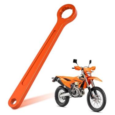 Imagem de USTPO Chave de vela de ignição CNC para motocicleta 13/40.6 cm para ATV UTV Dirt Bike Dual Sport Adventure Laranja