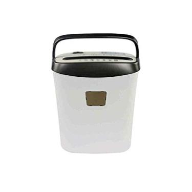 Imagem de Triturador de papel portátil de 6 folhas microcortado para CD e cartão de crédito com tempo de execução contínua