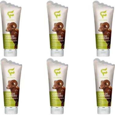 Imagem de Creme Relaxante Fashion Sebo de Carneiro Bisnaga 200ml Kit 6 Unidades