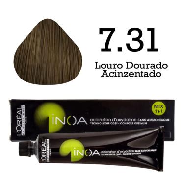 Imagem de Coloração inoa 7.31 Louro Dourado Acinzentado L'Oréal
