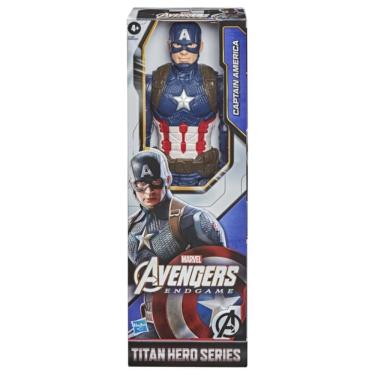 Imagem de Boneco Marvel Vingadores Titan Hero 30cm Capitão América F1342 - Hasbro