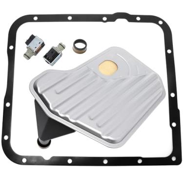 Imagem de Válvula solenoide de transmissão de câmbio com kit de junta de filtro 4L60E - Substitui 24230298, 24208576 - Compatível com Buick, Cadillac, Chevy Trucks - Rainier, Escalade, Astro, Avalanche, Blazer