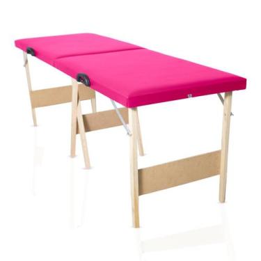 Imagem de Maca Portatil Dobravel Maleta PROFESSIONAL  250KG Massagem Estetica De