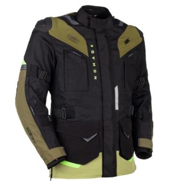 Imagem de Jaqueta Texx Nômade, Preto/Verde, GGGG